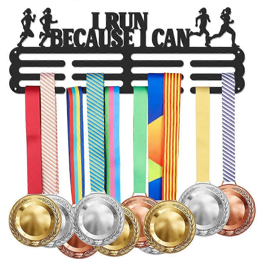 Iron Medal Hanger Holder Display Wall Rack with Screws Running Sports 150x400mm
