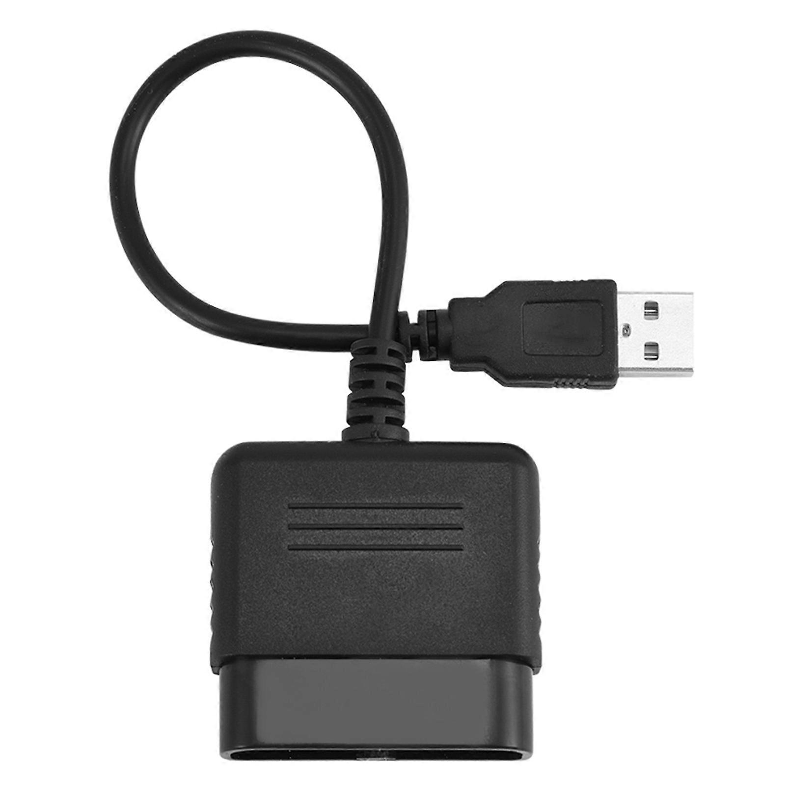 PS2 Controller to USB Adapter Converter for Sony PlayStation 2 PS3 and Windows PC Plug and Play