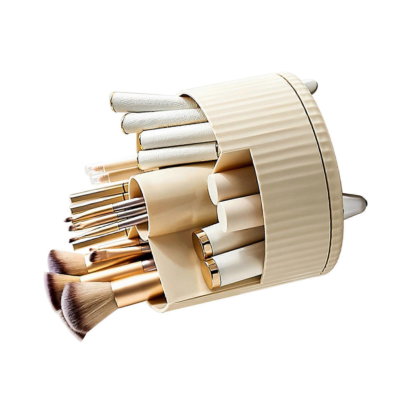 Makeup Brush Holder, Rotating, Cosmetic Storage