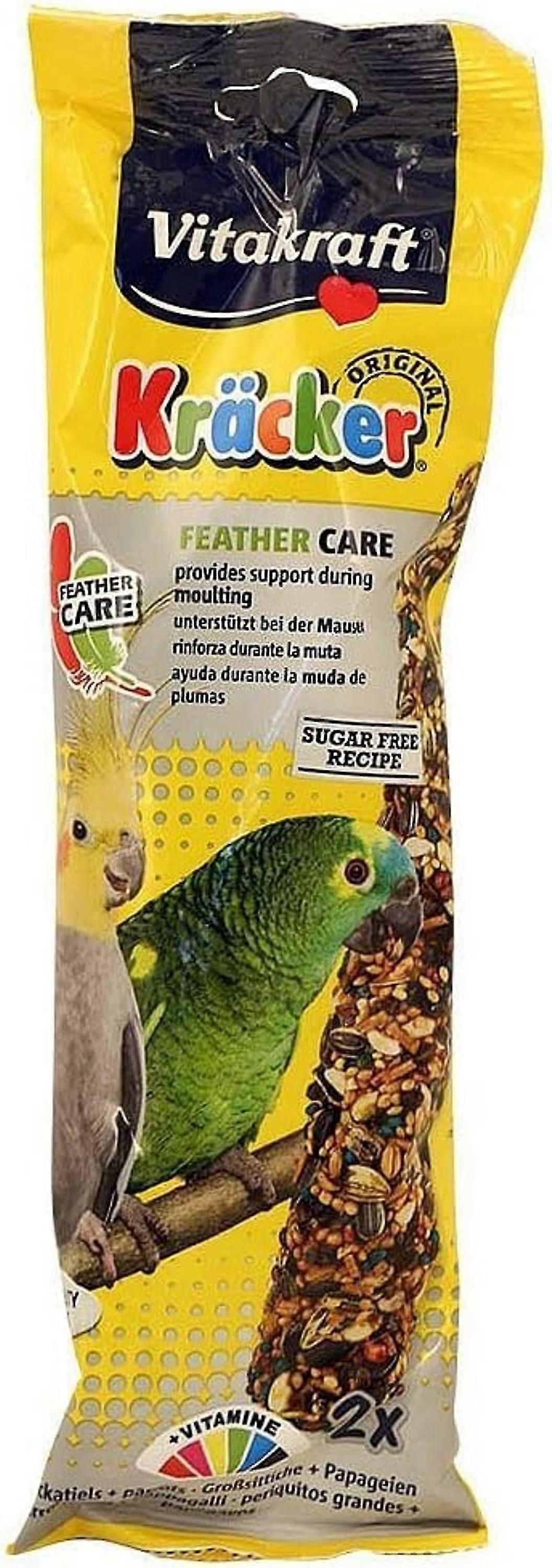 Vitakraft Kracker Federpflege Nymphensittich / Papagei Vogelfutter Case 5