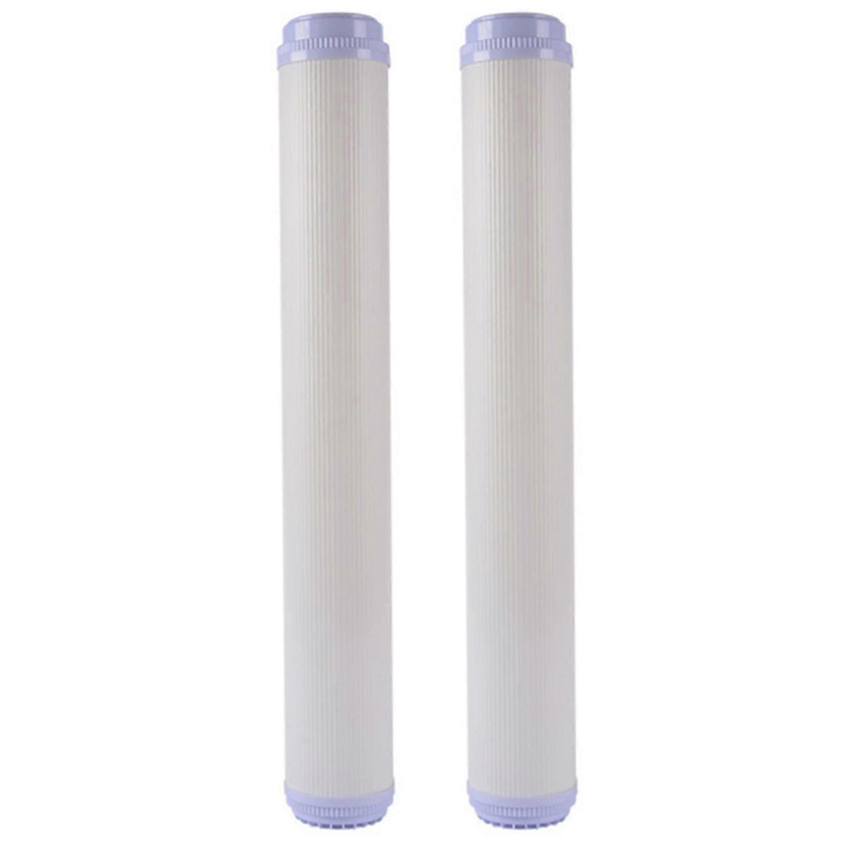 2x 20 Inch Ultrafiltration Uf Membrane Filter Elements Flat Mouth Universal Water Purifier Filter E