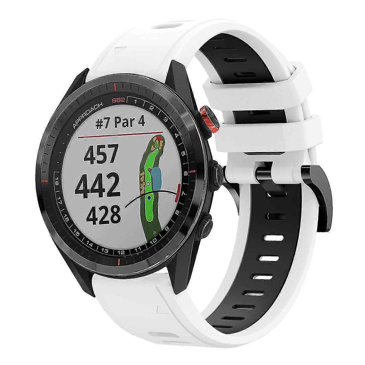 Silicone Watch Band For Garmin Approach S62 For Garmin Approach S62