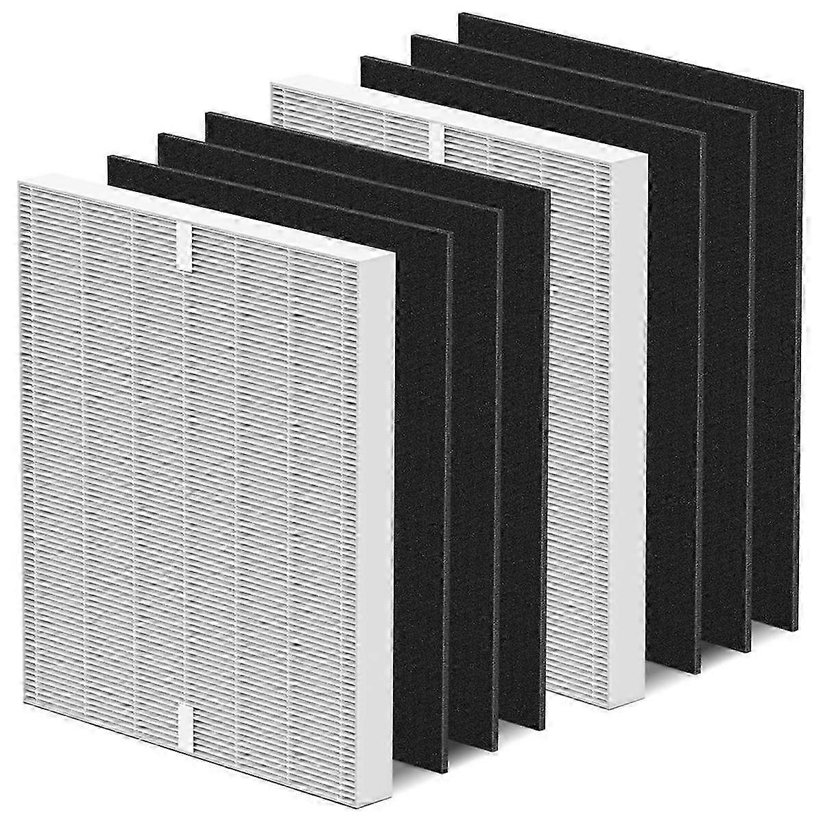 2er-Pack AP-1512HH-Filterersatz für AP-1512HH- und 200M-Luftreiniger, HEPA-Kohle-Vorfilter