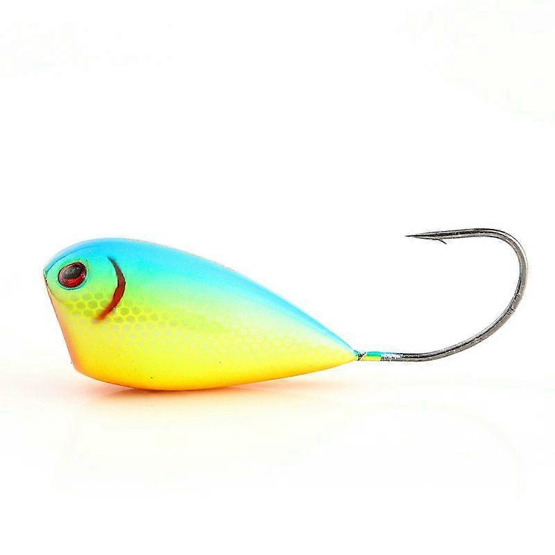 Floating Fishing Lure EGG Bait 50mm 13g Artificial Suction Lure Wobblers Hard Popper With Single Hook For River Lake Ocean