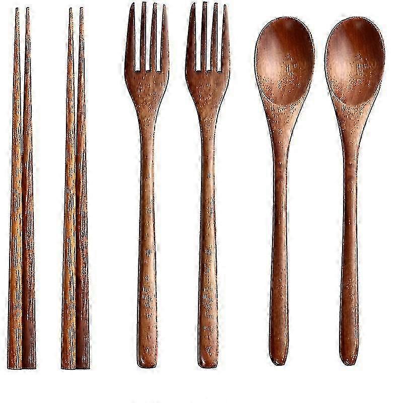 unique 6pcs Kitchen Tableware, Exquisite Silverware set Kitchen Tableware