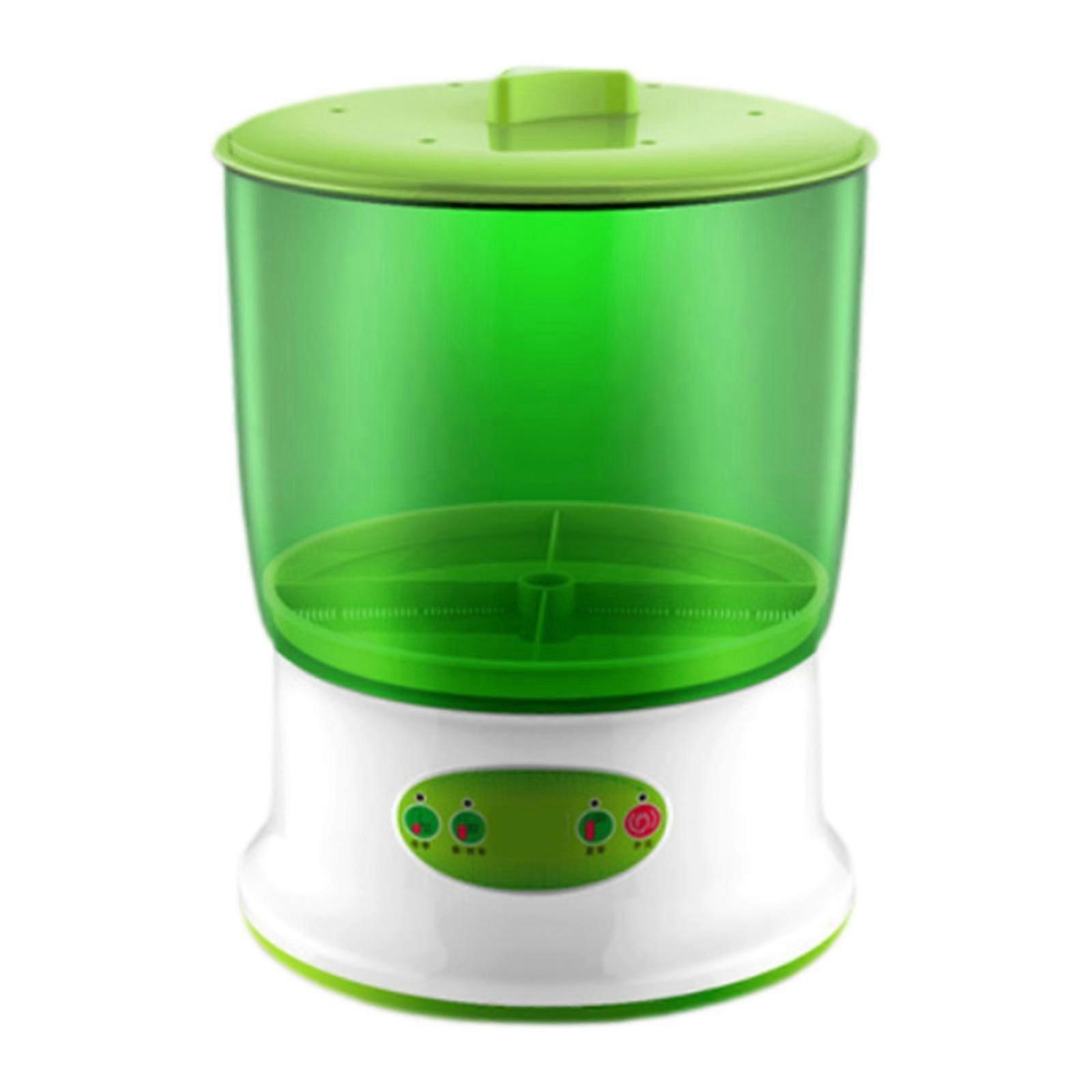 Bean Sprouts Machine Kitchen 360 Degrees Sprayer Home Bean Sprouts Maker Double Layers