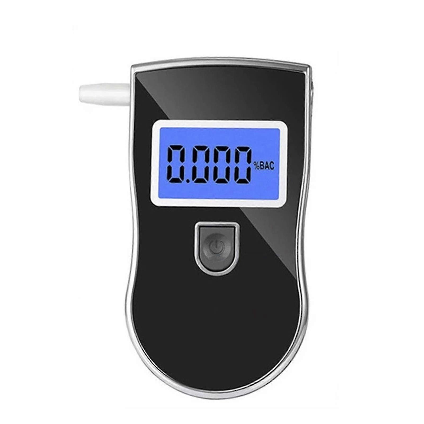 Alcohol Tester, Handheld Breathalyzer With Blue Backlight Lcd Screen