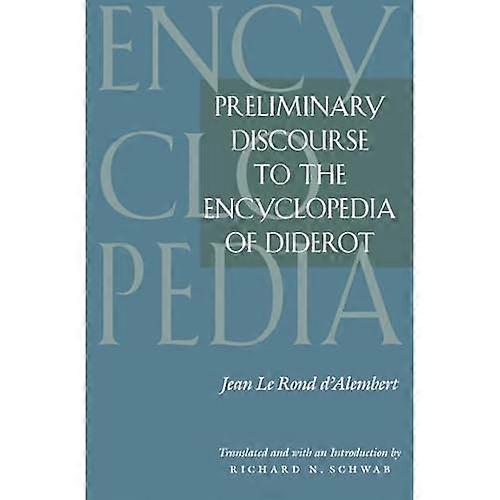 Foreløbige diskurs til Encyclopedia of Diderot