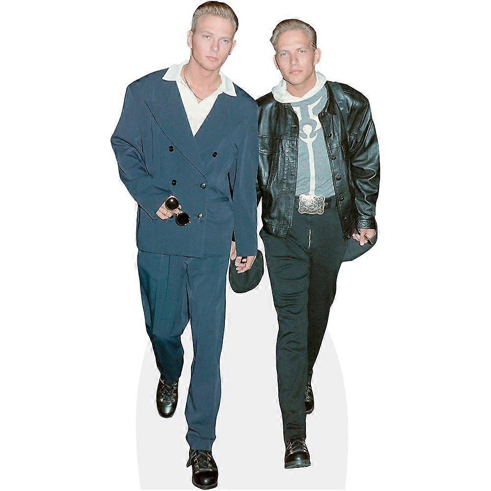 Matt And Luke Goss (Duo 2) Mini Celebrity Cutout