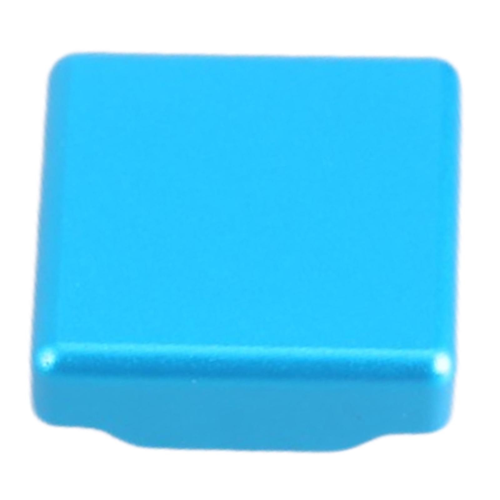 Billiards Chalk Pool Cue Chalk Holder Magnetic Chalks Carriers Case Square Cue Tip Chalk Holder Billiard Table Accessorys Blue