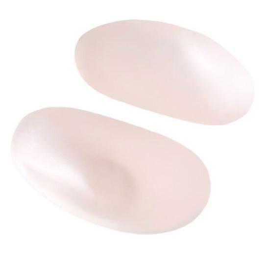 1 Pair Shoulder Pads for High Low Shoulders 3D Self Adhesive Silicone Anti-Slip