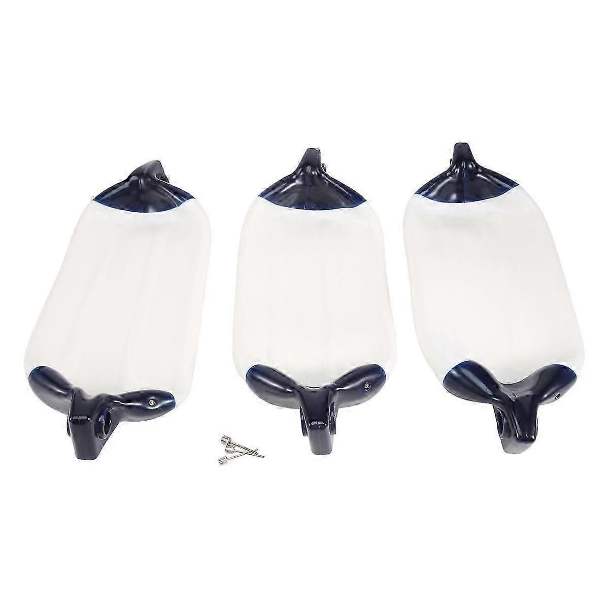Lot de 3 ancres de bateau gonflables en PVC pour bateau, voilier, etc. (11,4 x 40,6 cm) js