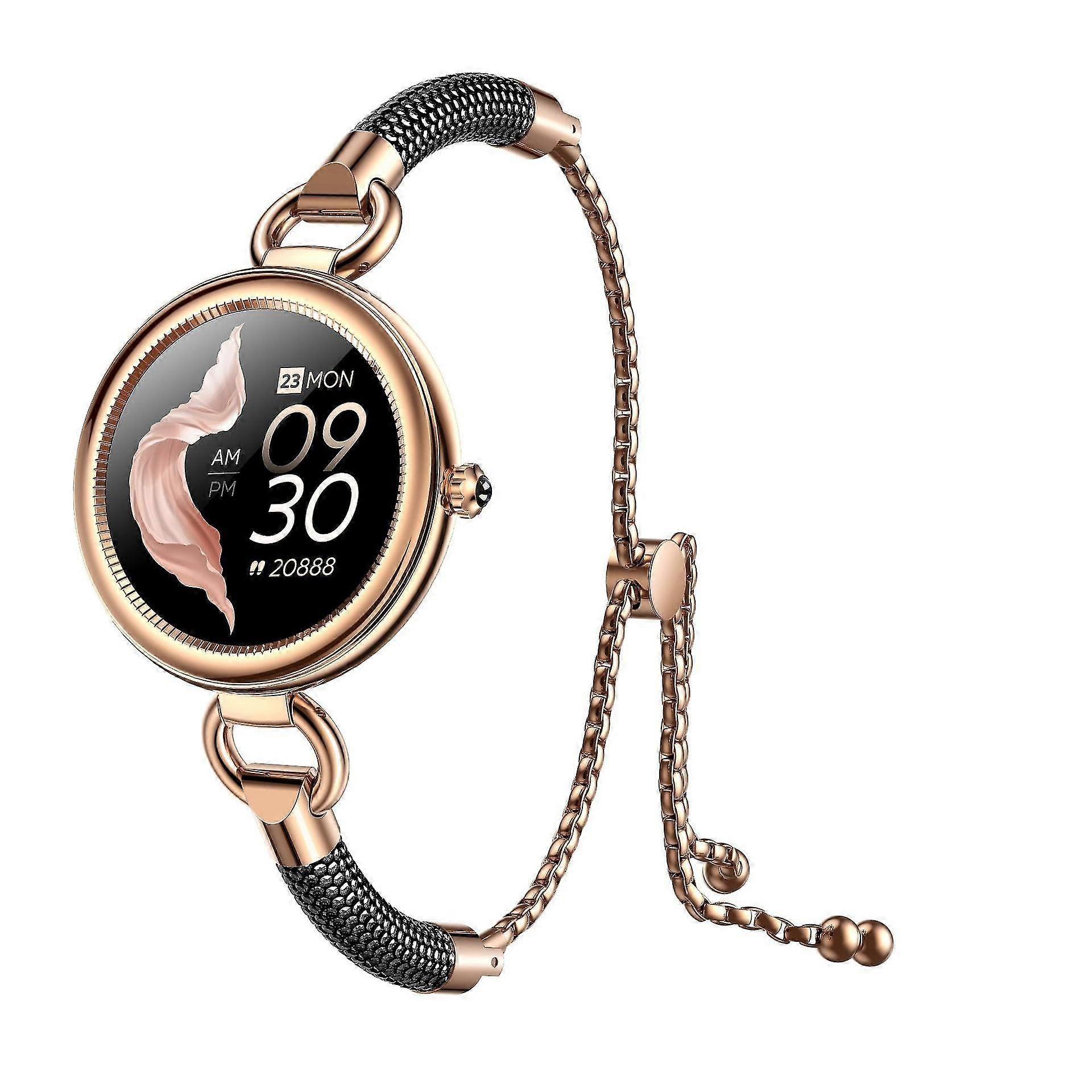 Smart Wristband Featuring Heart Rate Blood Pressure and Menstrual Cycle Monitoring for Athletic Smartwatch Use
