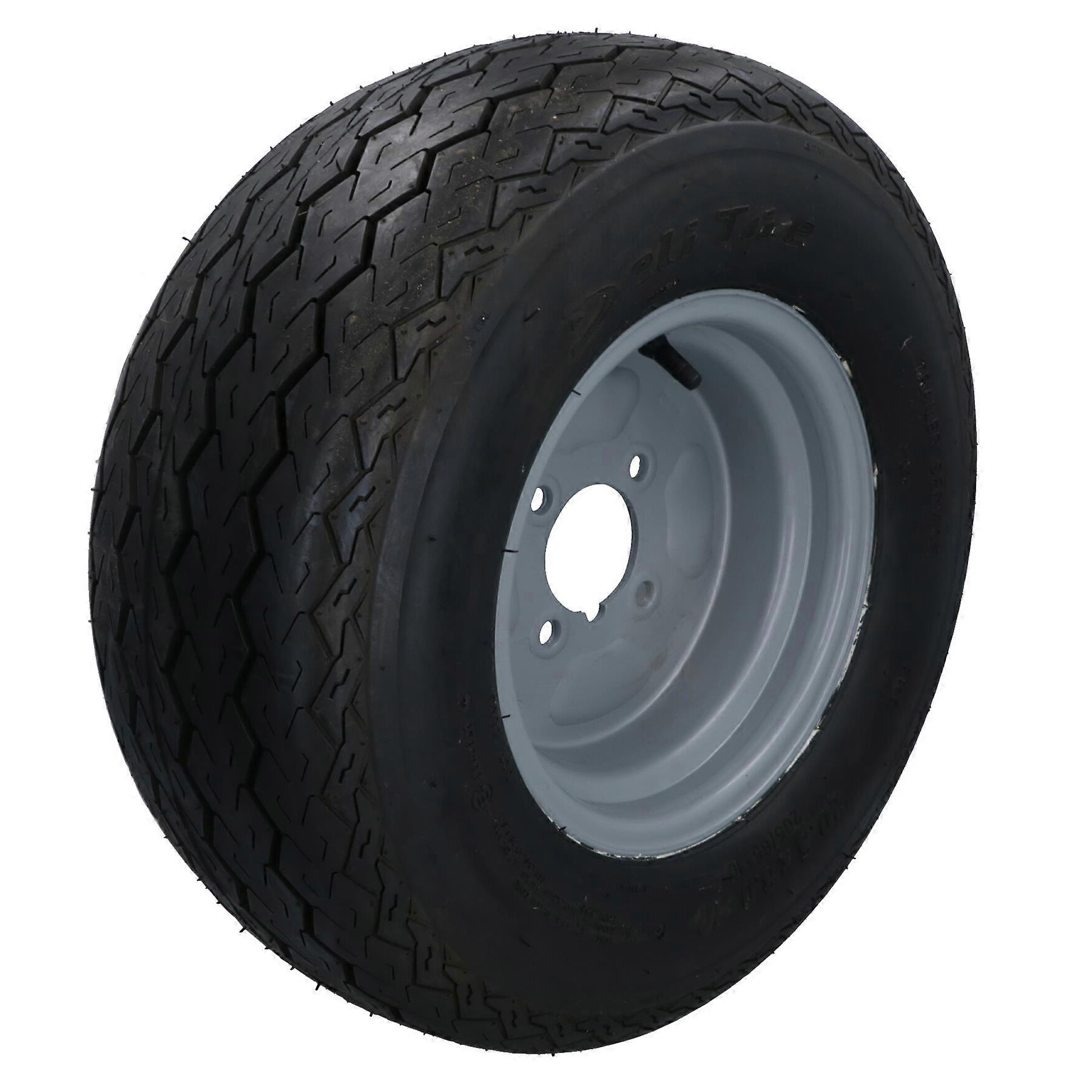 Trailer Wheel & Tyre 20.5 x 8.0 - 10 4" PCD 4 PLY TRSP13