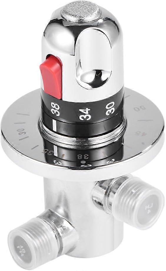 Shower Water Mixer Valve, Solid Brass Construction Ensuring Reliable and Safe Use with Adjustable Temperature for a Personalized Bathing Experience