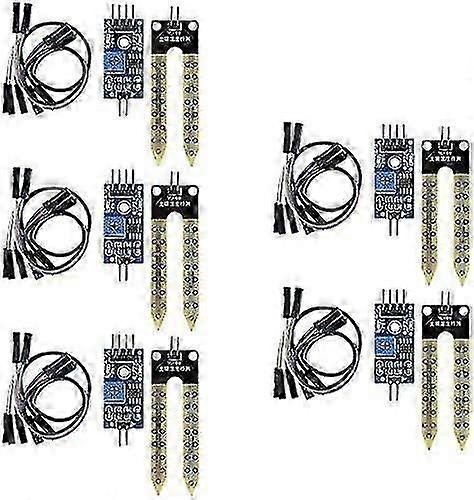 5pcs Soil Hygrometer Humidity Detection Water Sensor Module Yl-69 Sensor And Hc-38 Module For Arduino