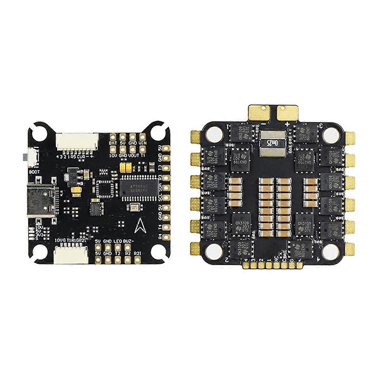 F405 60A Stack F405 Flight Controller, 65A ESC, 3-6S, 30x30mm for Enhanced Drone Performance