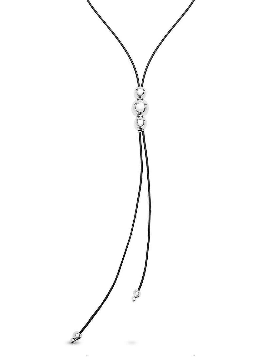 Sterling Silver Plated Ser Intrepida Silver Necklace COL1998MARMTL0U