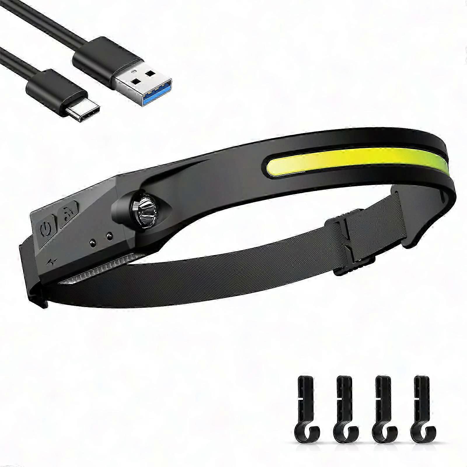Waterproof Rechargeable LED Flashlight with Motion Sensor Technology