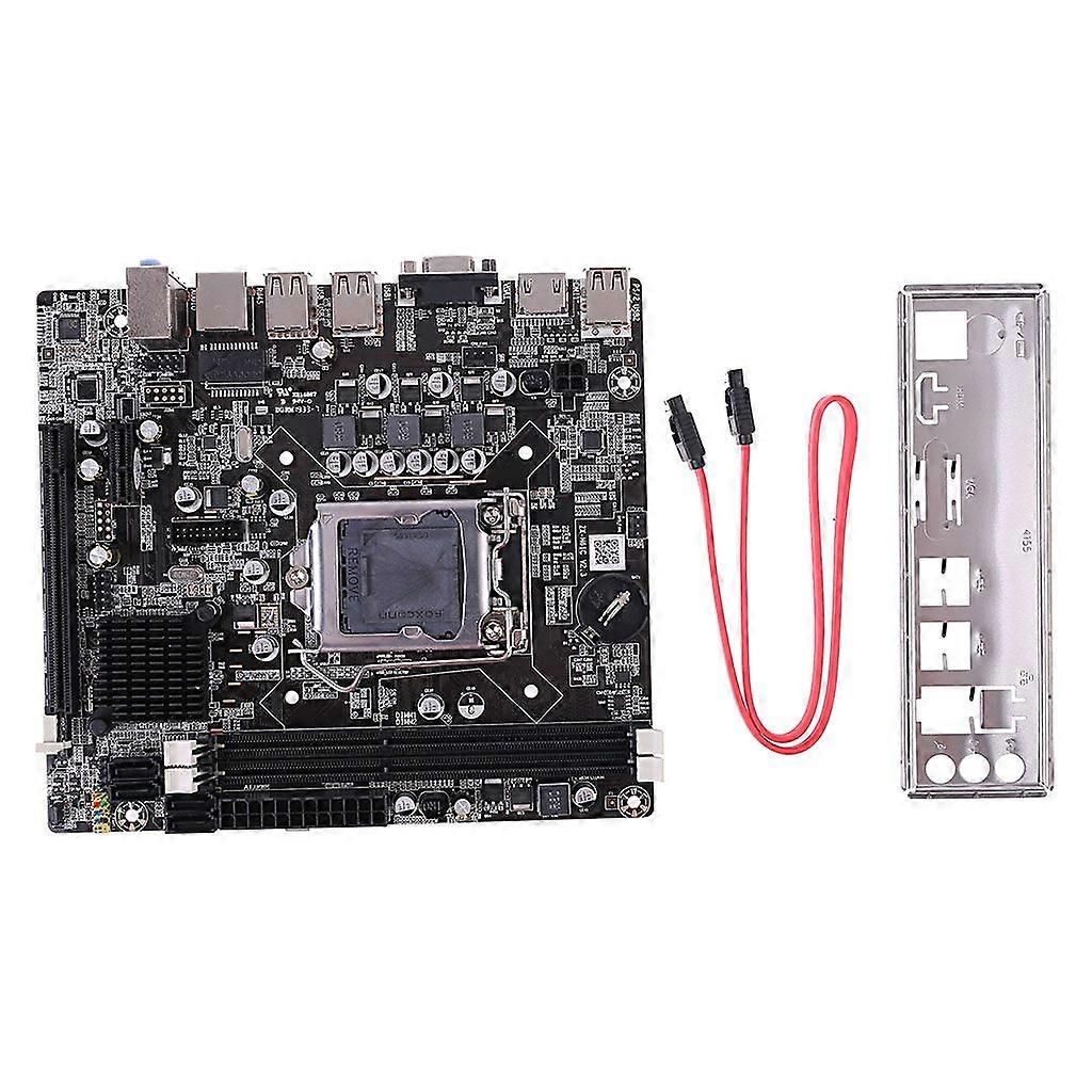 LGA 1155 moderkort stöder LGA1155 Dual DDR3 Intel-H61 USB2.0 VGA Sata II