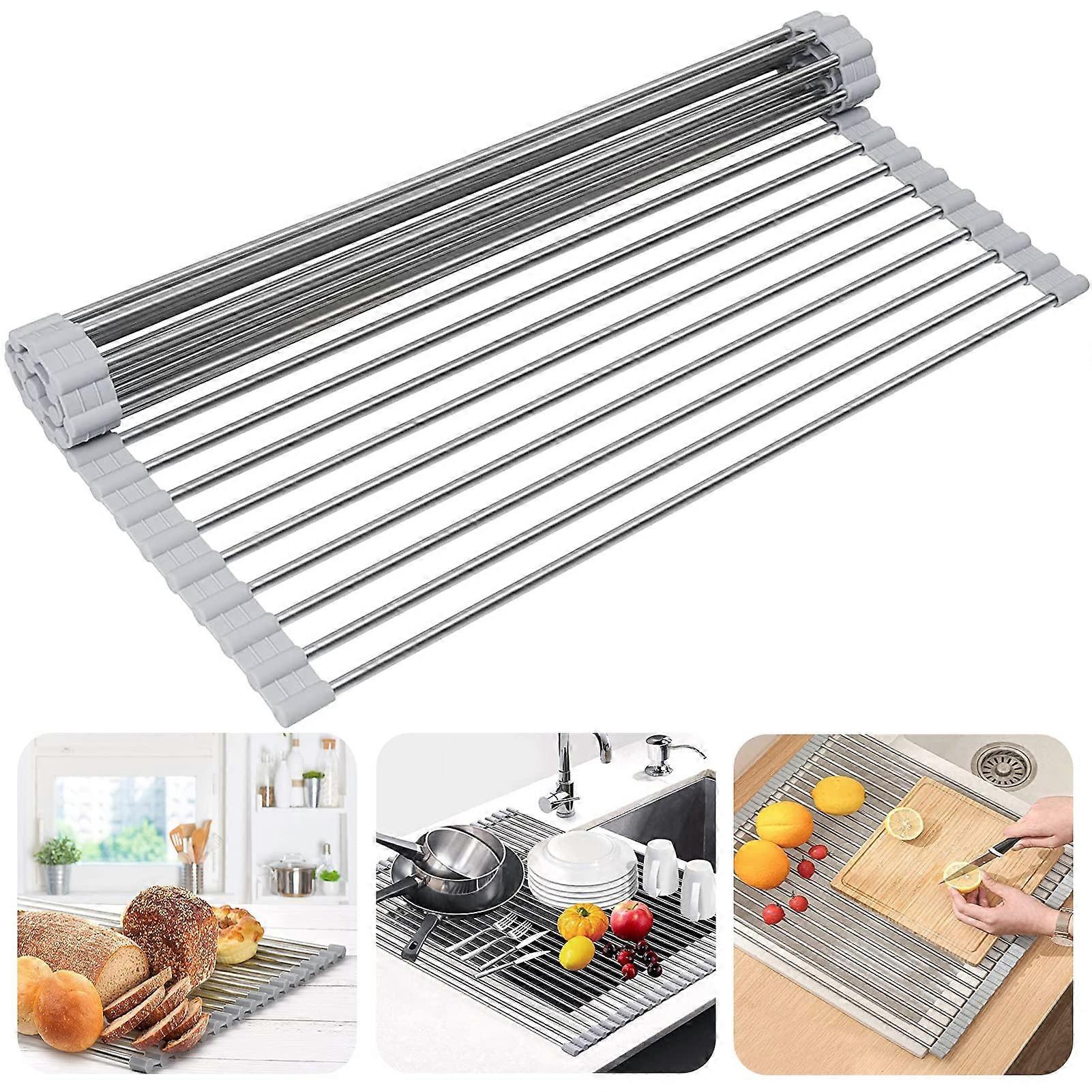Extra Large Dish Drying for Rack Kitchen Sink 20.5'x19.7'