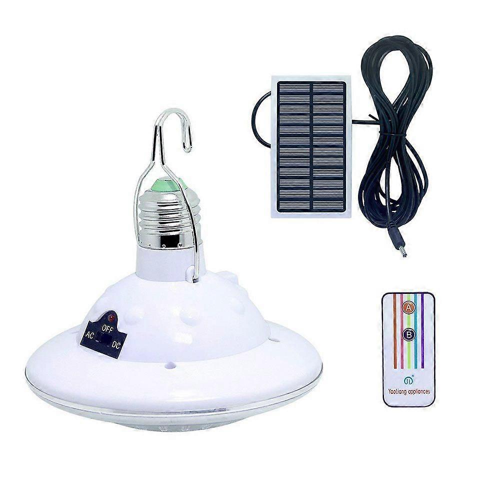 22LED Solar Powered Round Light Camping Light Bulb(White)