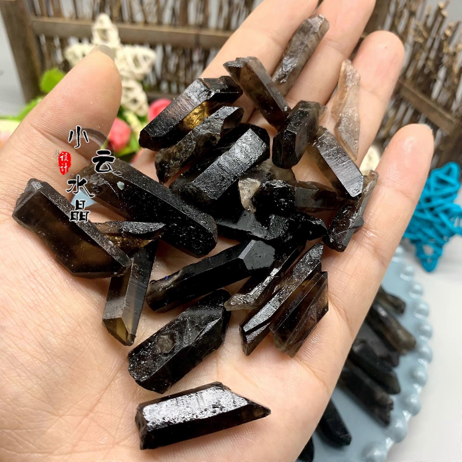 Smoky Quartz Points, Grade A Healing Crystals, Reiki Meditation Stones