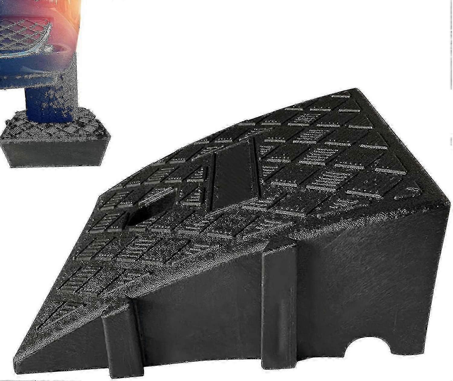 רכב רמפה מדרכה, כבד חובה Pvc רמפות עבור שביל הגישה - רמפות המדרכה עבור מוטורהום, משאית, רמפות סככה, חיות מחמד