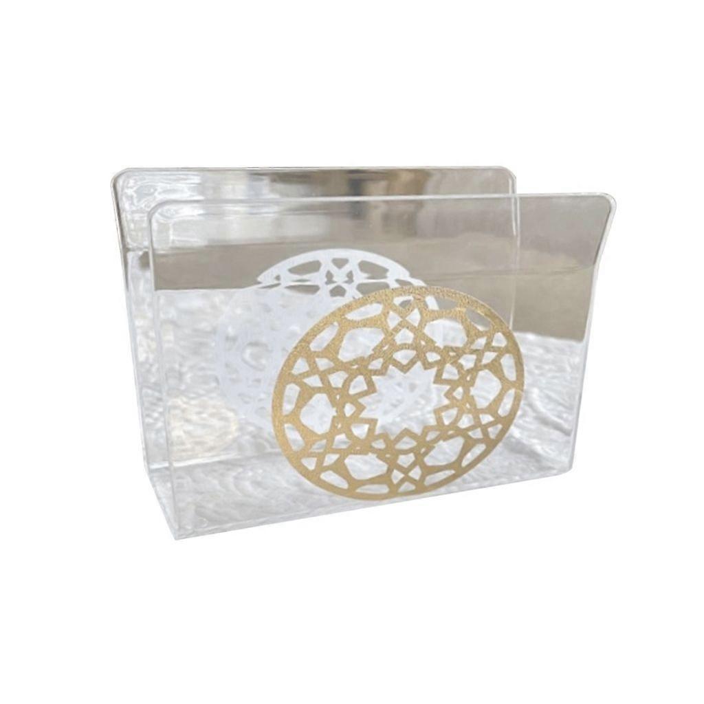Napkin Container Tissue Dispenser Stand Paper Towel Storage Box for Bathroom