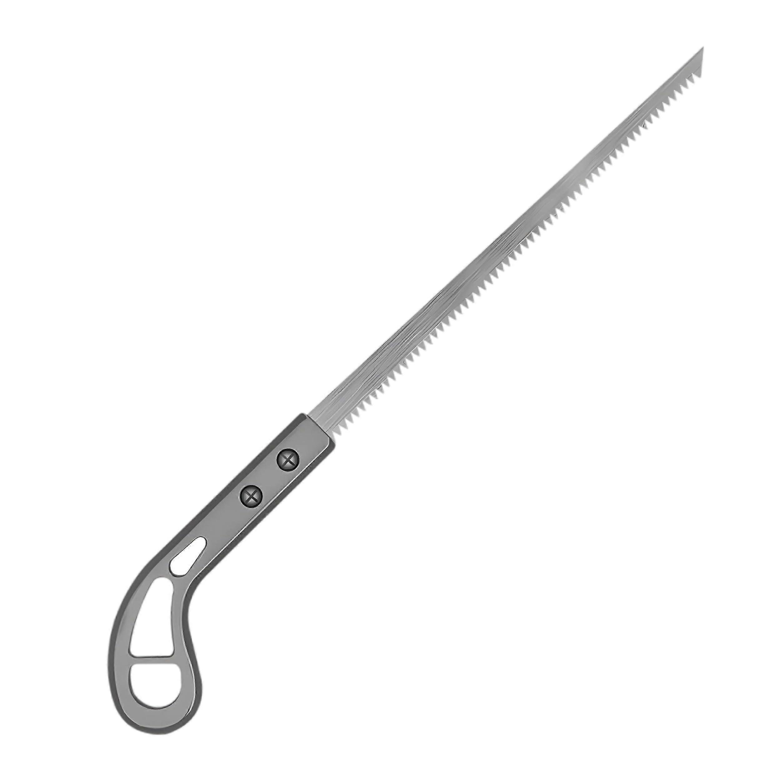 Hand saw for trees and cutting branches - pruning saws with SK5 steel knife for smooth cuts