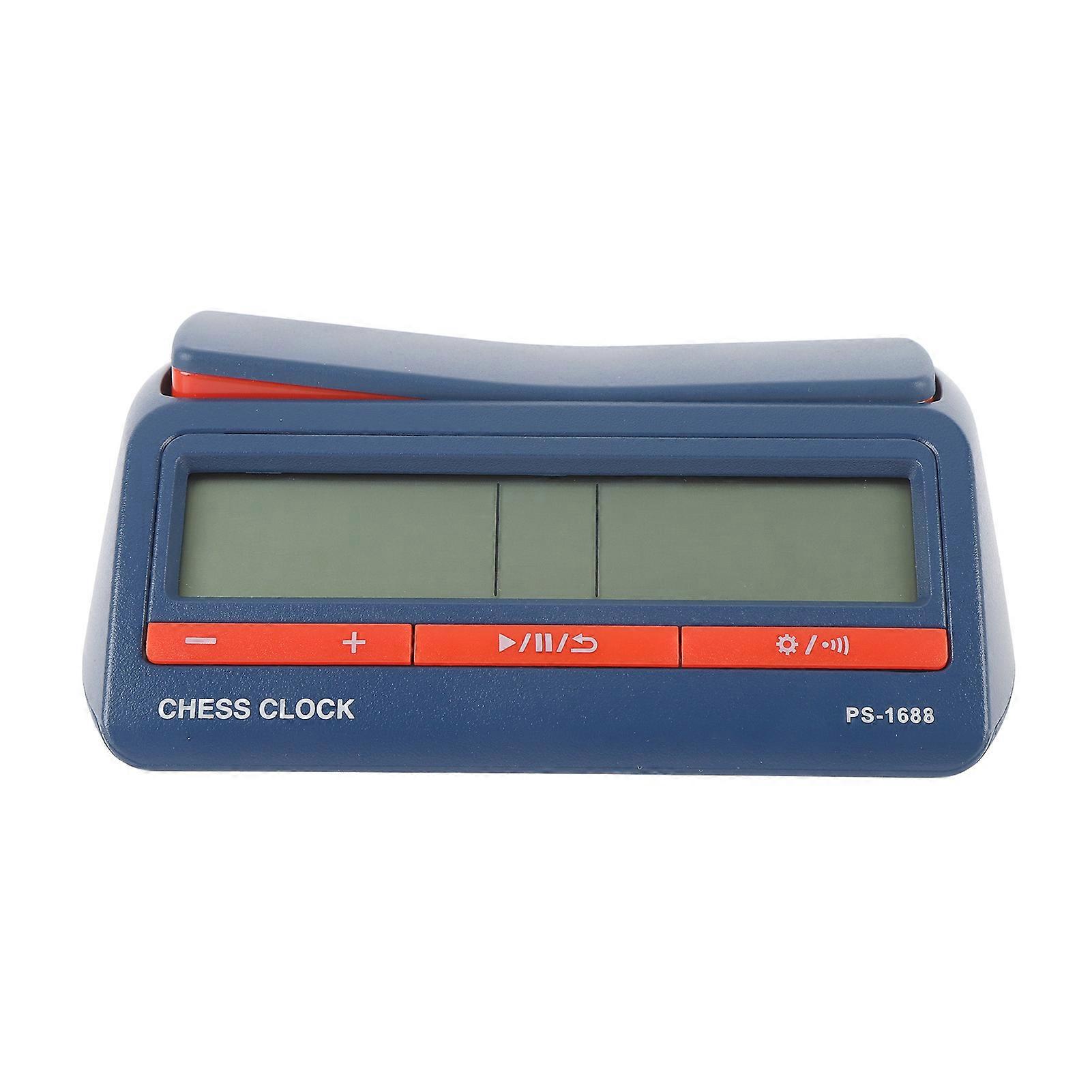 Chess Clock Professional Large Screen Portable Bonus Delay Tournament Digital Chess Clock Game Timer