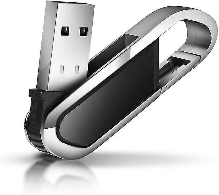 Usb Keychain (64 Gb Black) 2 Pieces