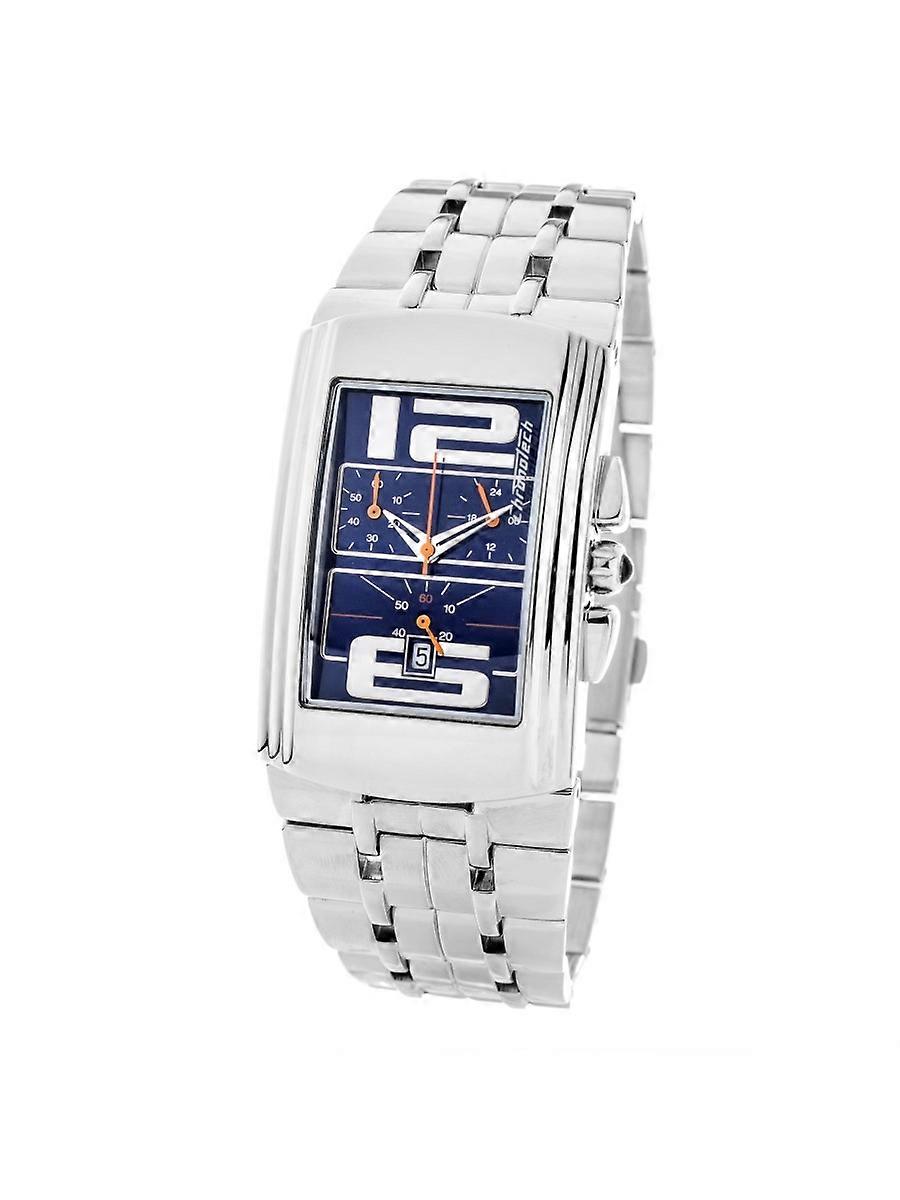 Chronotech sølv rustfrit stål CT7018M dameur