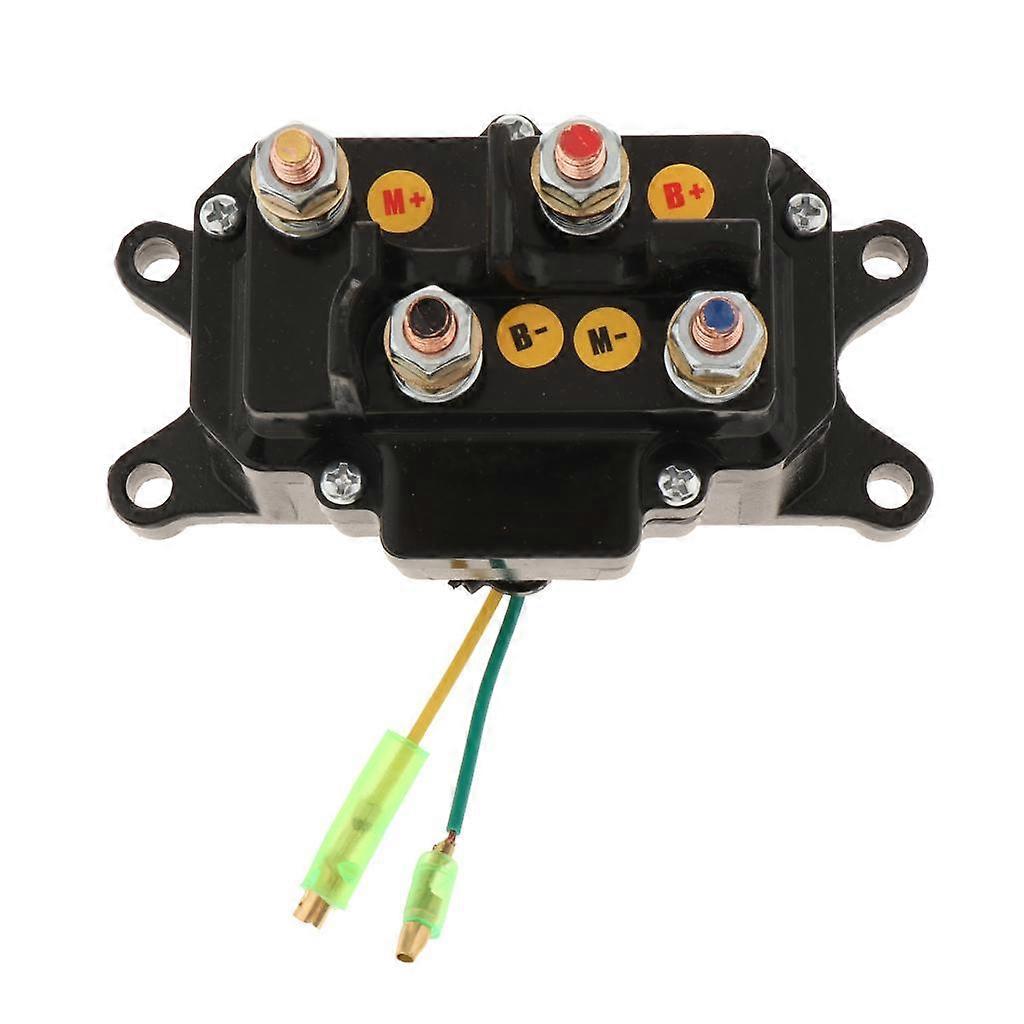 12V 250A DC Relay Winch Motor Reversing Solenoid Switch Winch Control Box