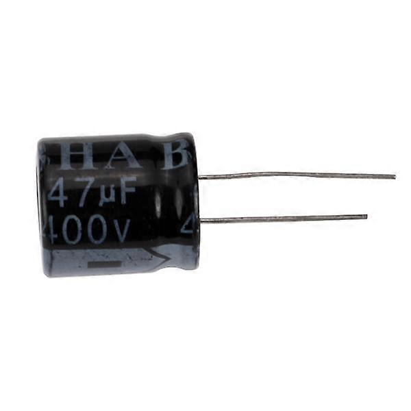 5pcs 400V Volt 47uF 18 x 20mm ηλεκτρολυτικός πυκνωτής αργιλίου