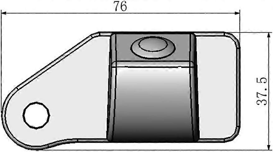for Mitsubishi ASX/RVR 20102015 Car Rear View Camera Back Up Reverse Parking Camera/HD CCD Night Vision/Plug Directly