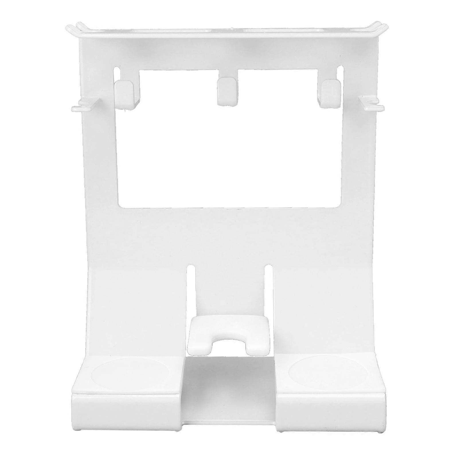 White Coffee Tamping Station Coffee Maker Storage Rack Multi Functional Organizing Rack