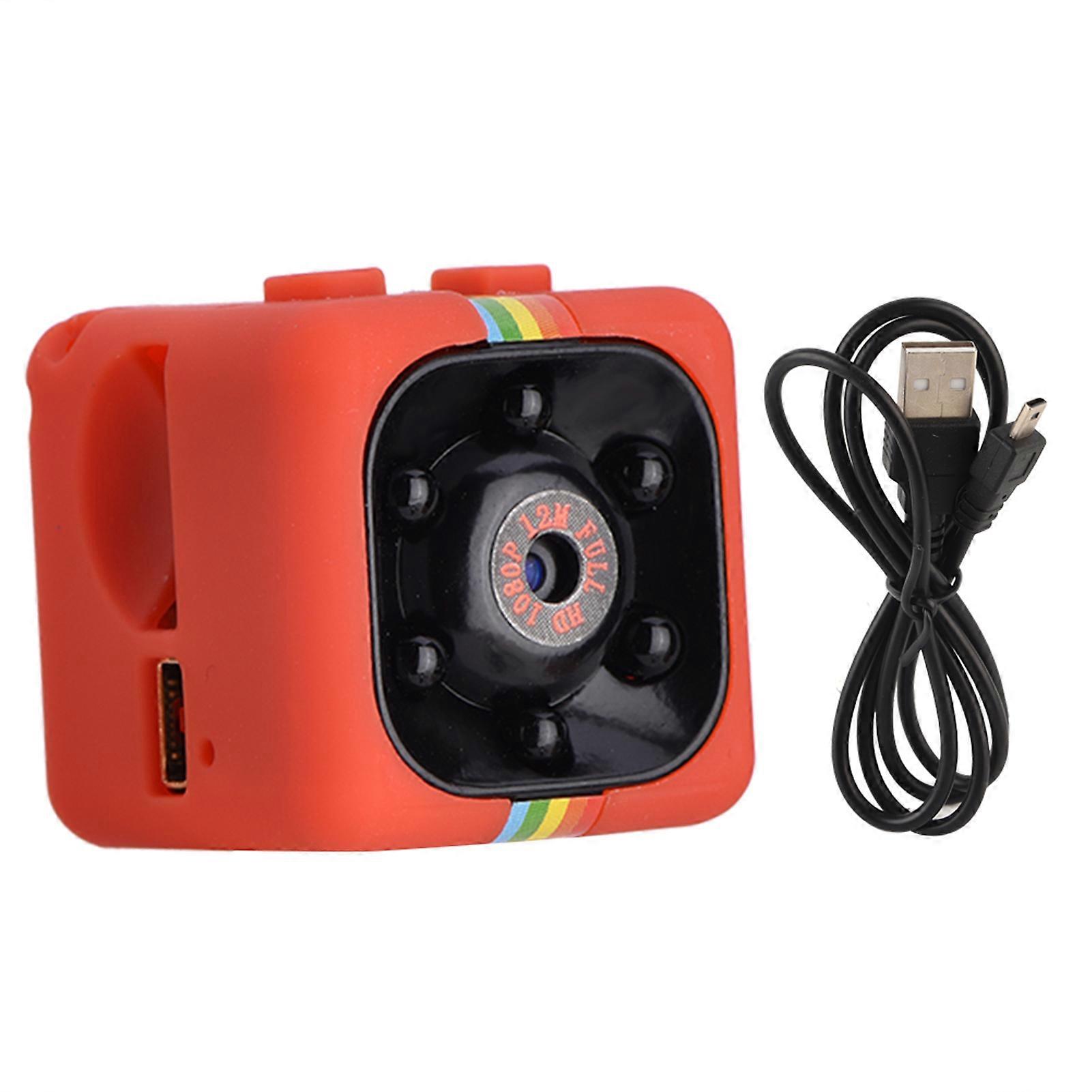 1080P Mini DV Camera - 140° Wide Angle, Night Vision, 360° Rotatable Design