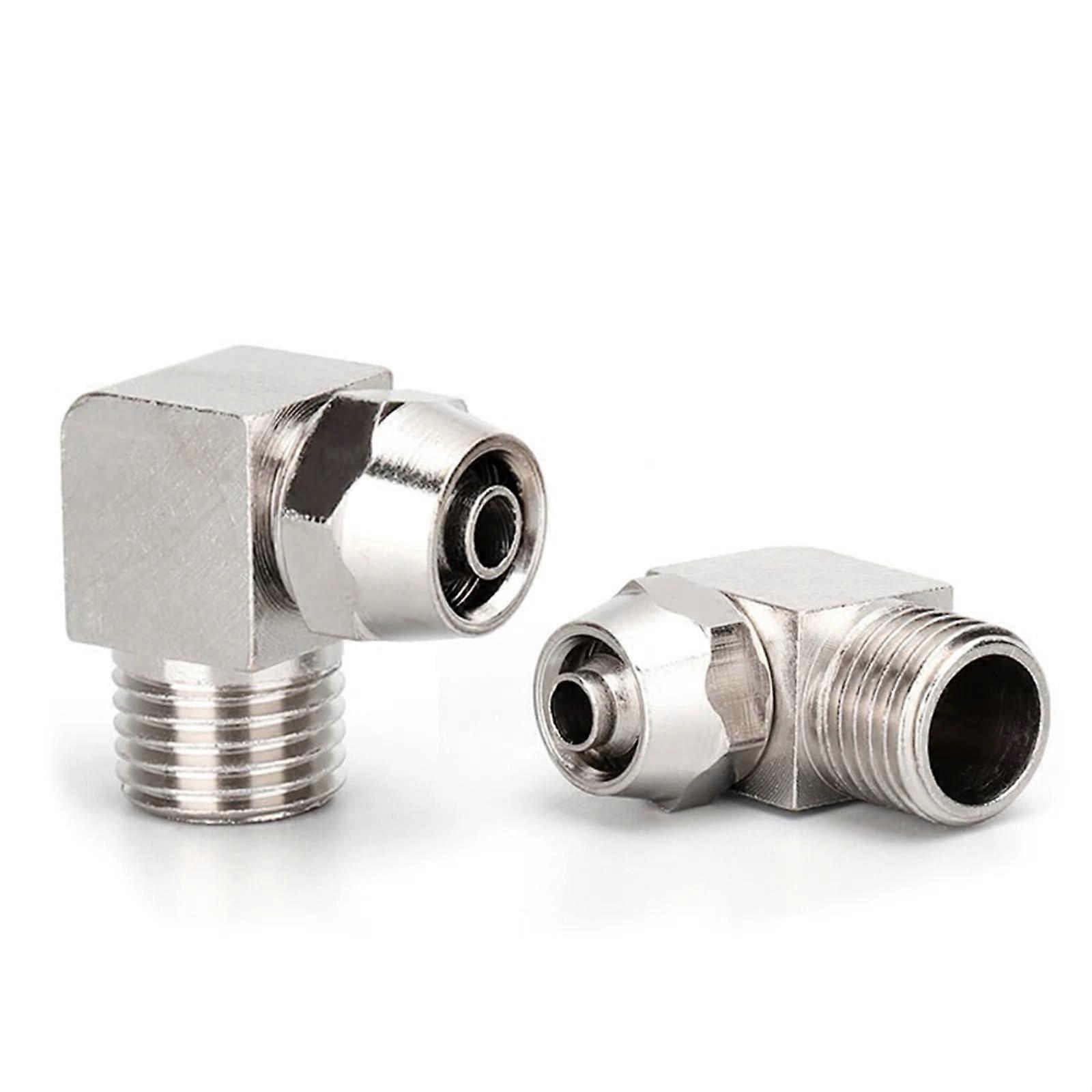 Pneumatic Fitting KPL 4-M5 M6 Quick Connect Air Hose Connector Tube OD 4 6 8 10 12mm Thread 1/8 1/4 3/8 1/2 M5 M6