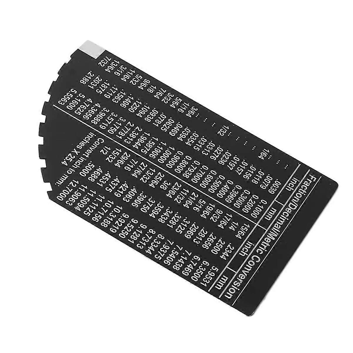 New String Action Gauge Ruler Guitar Setup Gauge String Fret