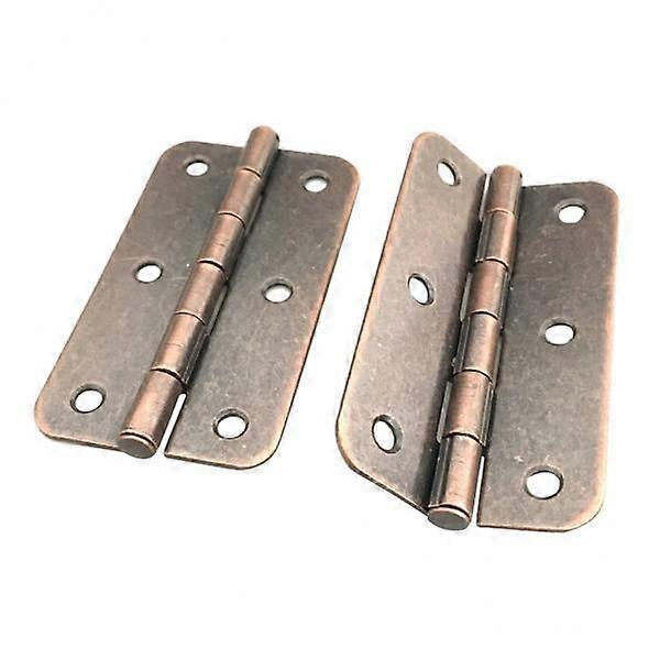 Rustic Antique Brass Hinges for Crafted Wooden Boxes