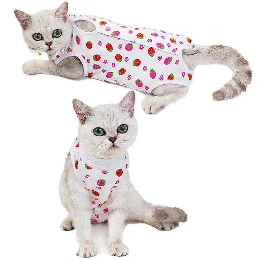 Bright colors Sweat-absorbent and breathable Cat Recovery Suit Soft and comfortable Easy to put on and take off
