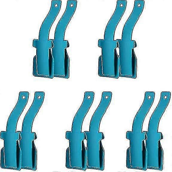 Chausse-pied portable bleu 10 pièces avec poignée pour un port facile - s’adapte à la plupart des chaussures