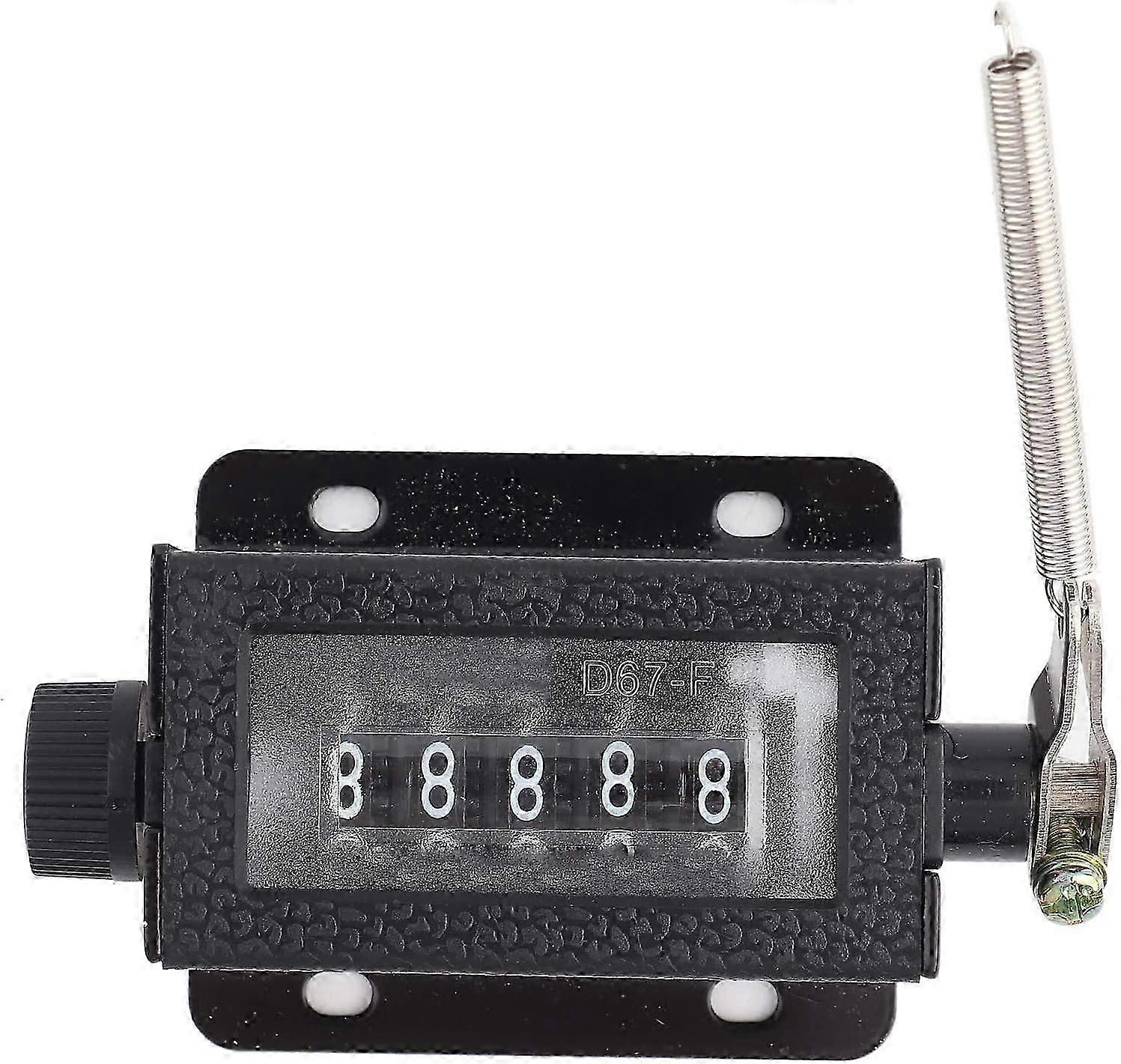 2025,Mini Manual Mechanical Counter Counting 5 Digits Arithmometer
