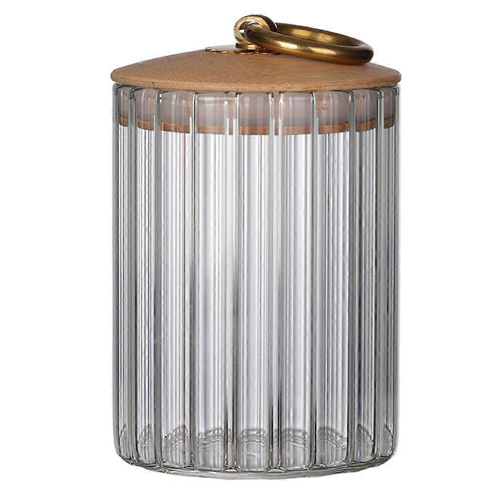 Airtight Glass Storage Jars with Sealing Ring Lid for Kitchen Use Assorted Color