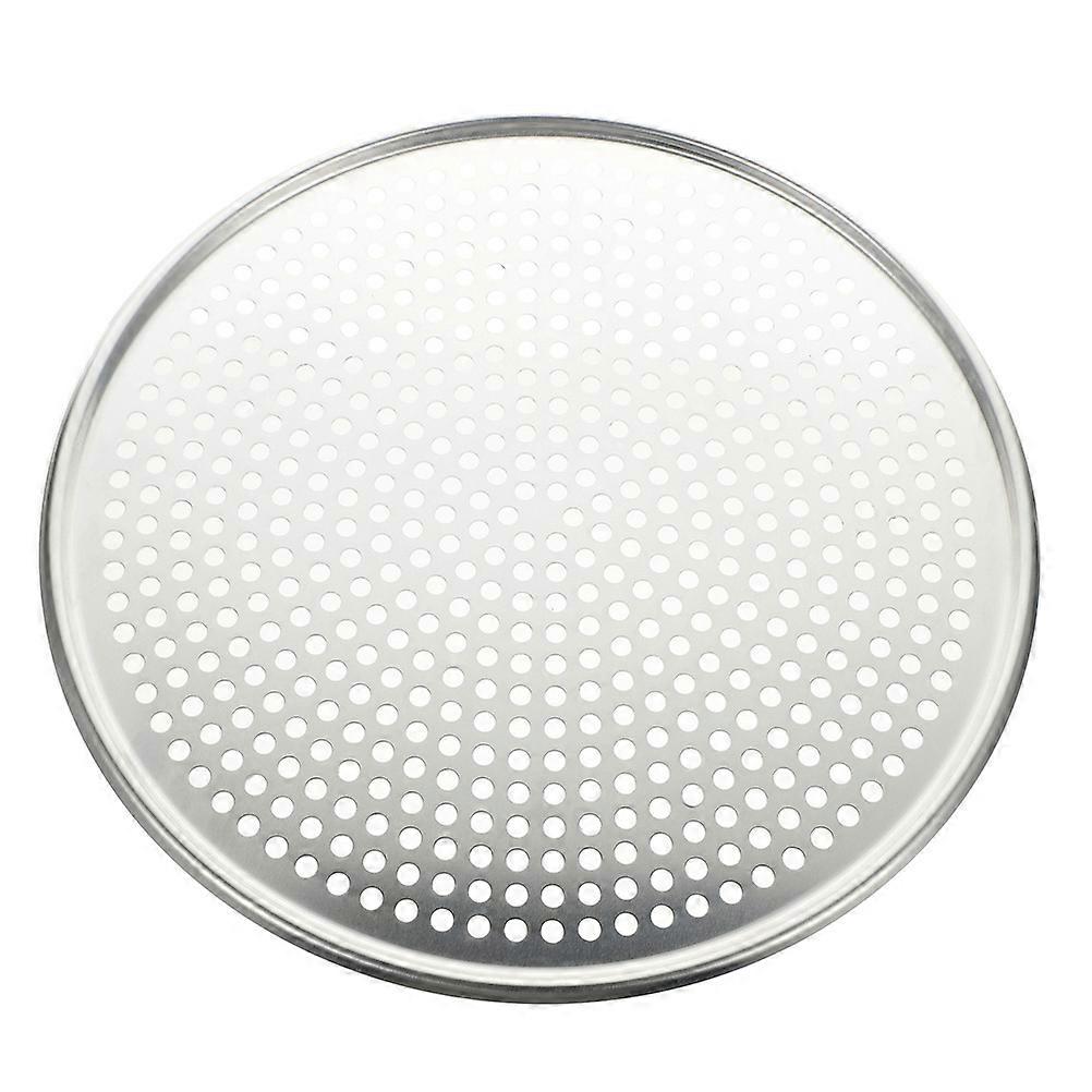 Perforated Round Pizza Pan Baking Tray for Oven Home Use Cooking Accessory