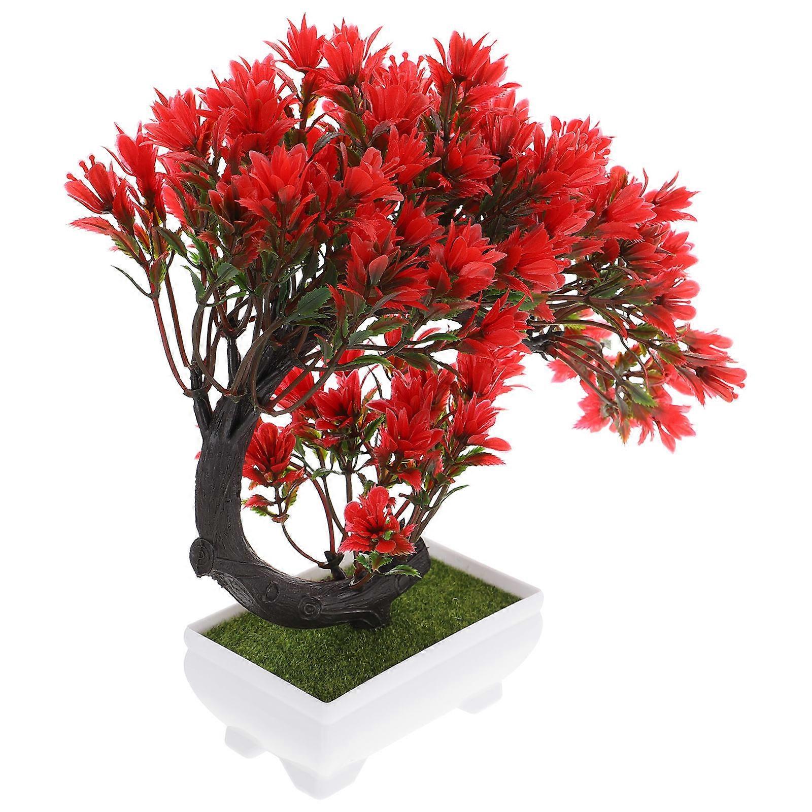 Artificial Bonsai Tree, Unique Decor Item for Stress Reduction at Work