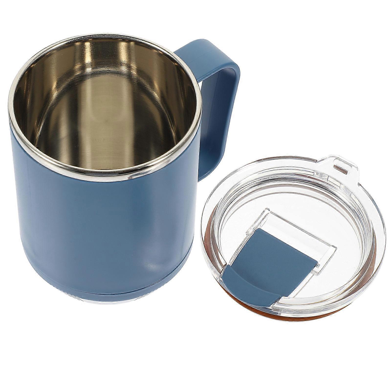 Induction-Compatible Drink Cups with Lid, Smooth Grip and Easy Maintenance