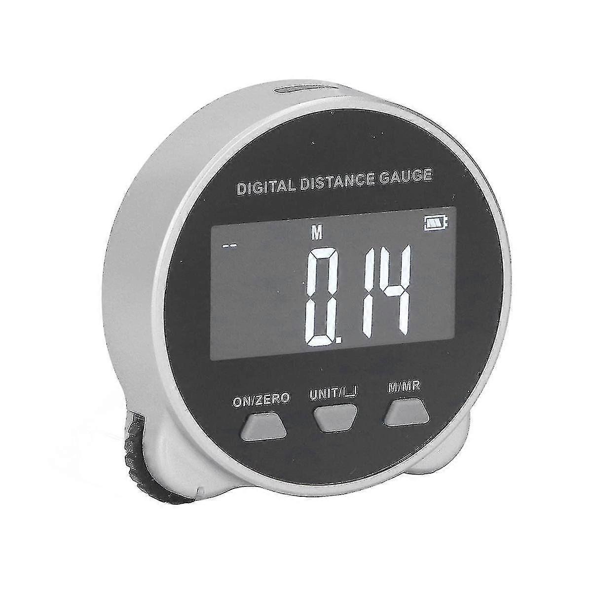 Digital Tape Measure 200M High Accuracy Electronic Rolling Ruler with LCD Display, Measuring Tool