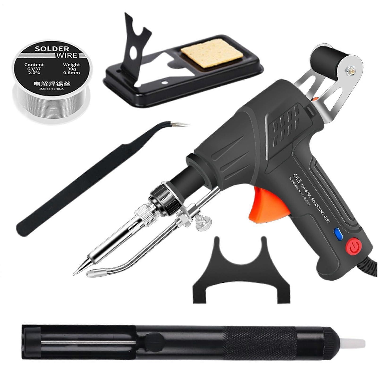 Soldering Kit for Jewelry Making, 60W Automatic Soldering Iron with External Heating, Multi-Functional Welding Tool for PCB Repair